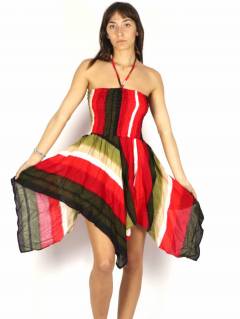 Detalle no seleccionable para compra Vestidos de Verano - Vestido con estampado étnico VEPI04.