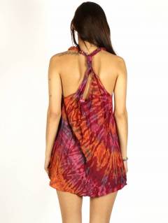 Vestidos Hippies de Verano - Mini Vestido hippie Tie Dye VEPN01.