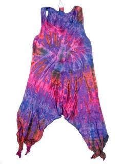 Modelo: Morado Vestidos Hippie Étnicos - Vestido asimétrico VEPN02 - Modelo Morado