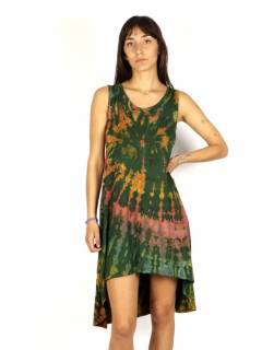 Vestidos Hippies de Verano - Vestido asimétrico VEPN03.