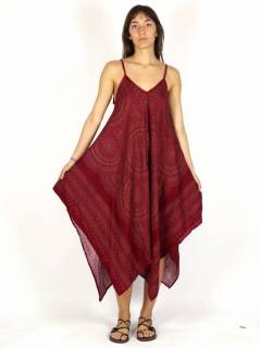Vestido étnico amplio VEPN04 para comprar al por mayor o detalle  en la categoría de Ropa Hippie de Mujer Artesanal | ZAS.