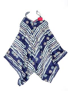 Modelo: Azul Vestidos de Verano - Vestido con estampado étnico VEPN05 - Modelo Azul