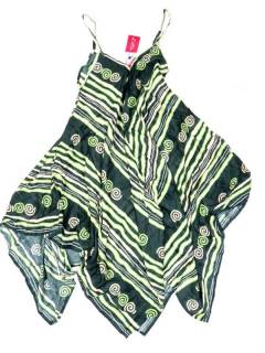 Modelo: Verde Vestidos de Verano - Vestido con estampado étnico VEPN05 - Modelo Verde