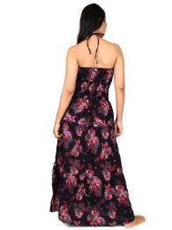 Detalle no seleccionable para compra Monos Petos y Vestidos largos - Vestido largo con estampado VESG03.