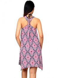 Detalle no seleccionable para compra Vestido hippie con estampado detalle del producto