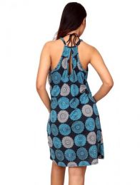 Detalle no seleccionable para compra Vestido hippie con estampado detalle del producto