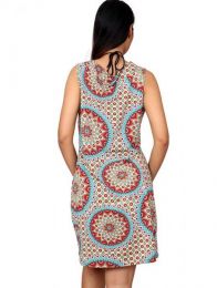 Detalle no seleccionable para compra Vestido hippie con estampado detalle del producto