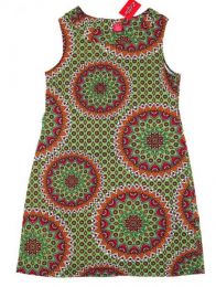 Modelo: Verde Vestido hippie con estampado Mod Verde