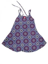 Modelo: Morado 2 Vestido hippie suelto con Mod Morado 2