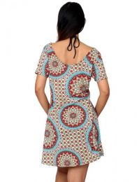 Detalle no seleccionable para compra Vestido hippie suelto con detalle del producto