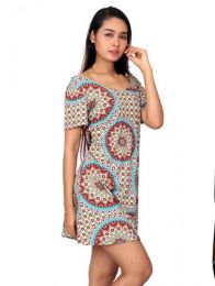 Detalle no seleccionable para compra Vestido hippie suelto con detalle del producto