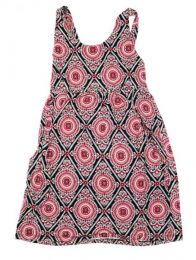 Modelo: Rojo Vestido hippie suelto con Mod Rojo