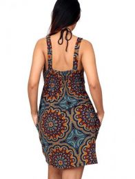 Detalle no seleccionable para compra Vestido hippie suelto con detalle del producto