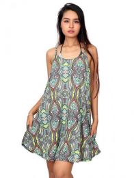 Detalle no seleccionable para compra Vestido hippie suelto con detalle del producto