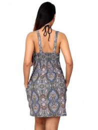 Detalle no seleccionable para compra Vestido hippie suelto con detalle del producto