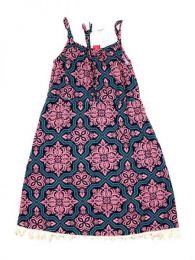 Modelo: 181 Vestido hippie suelto estampado Mod 181
