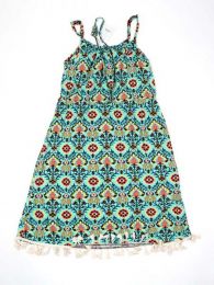 Modelo: 183 Vestido hippie suelto estampado Mod 183