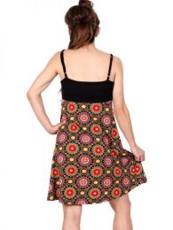 Detalle no seleccionable para compra Vestido hippie suelto estampado detalle del producto