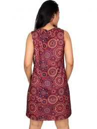 Detalle no seleccionable para compra Vestidos Hippies Boho Étnicos - Vestido hippie con estampado VESN19.