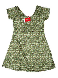 Vestido Hippie con estampado de Flores VESN27 para comprar al por mayor o detalle  en la categoría de Outlet Hippie Artesanal  | ZAS.