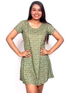 Outlet Ropa Hippie - Vestido hippie con estampado VESN27.