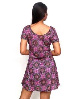 Detalle no seleccionable para compra Vestidos Hippie Boho Alternativos - Vestido hippie con estampado VESN28.