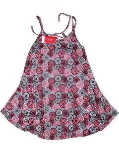 Modelo: Rojo Vestidos Hippies y Etnicos - Vestido hippie suelto con VESN31 - Modelo Rojo