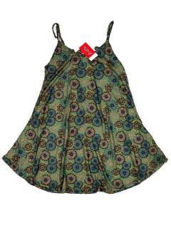 Modelo: Verde Vestidos Hippies y Etnicos - Vestido hippie suelto con VESN31 - Modelo Verde