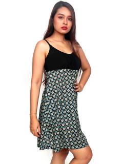 Detalle no seleccionable para compra Vestidos Hippies y Etnicos - Vestido hippie suelto estampado VESN33.