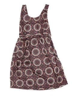 Modelo: Marrón Outlet Ropa Hippie - Vestido hippie suelto con VESN35 - Modelo Marrón
