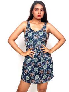Detalle no seleccionable para compra Vestidos Hippie Etnicos - Vestido hippie suelto con VESN36.