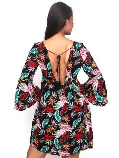 Vestidos de Verano - Vestido hippie suelto con VESN39.