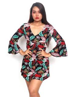 Vestidos de Verano - Vestido hippie suelto con VESN39.