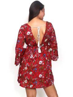 Detalle no seleccionable para compra Vestidos Hippies y Etnicos - Vestido hippie suelto con VESN41.