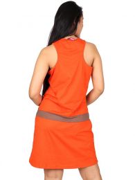Detalle no seleccionable para compra Vestidos Hippies Boho Étnicos - Vestido de tirantes con buho VEUN111.