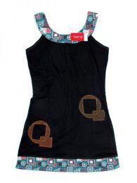 Detalle no seleccionable para compra Vestido detalles estampados detalle del producto
