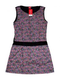 Detalle no seleccionable para compra Vestidos Hippies Ethnic Boho - Vestido con frontal estampados VEUN84.