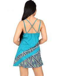 Detalle no seleccionable para compra Outlet Ropa Hippie - Vestido estampados étnico VEUN86.