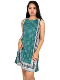 Detalle no seleccionable para compra Vestidos Hippies Ethnic Boho - Vestido estampados étnico VEUN88.