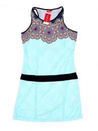 Detalle no seleccionable para compra Vestidos Hippies Boho Étnicos - Vestido de tirantes estampado VEUN95.