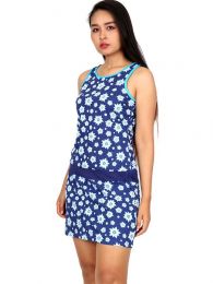 Detalle no seleccionable para compra Vestidos Hippie Ethnic Boho - Vestido con estampados étnicos VEUN96.
