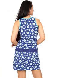 Detalle no seleccionable para compra Vestidos Hippie Ethnic Boho - Vestido con estampados étnicos VEUN96.