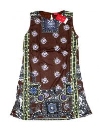 Detalle no seleccionable para compra Vestidos Hippie Ethnic Boho - Vestido estampados étnicos VEUN97.