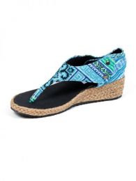Modelo: Azul17 Sandalia de cuña alta Mod Azul17
