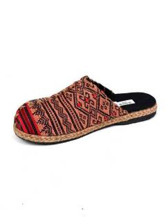 Modelo: Negro 20 Sandalias y Zuecos - Zueco abierto étnico ZNN08 - Modelo Negro 20