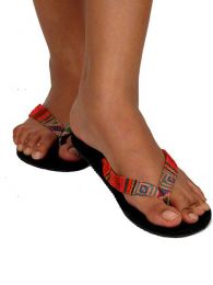 Detalle no seleccionable para compra Sandalias y Zuecos - Sandalia tipo flip flop étnico ZNN11.