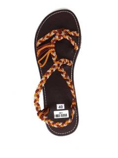 Detalle no seleccionable para compra Sandalias y Zuecos - Sandalia de cordones trenzados ZSC11.