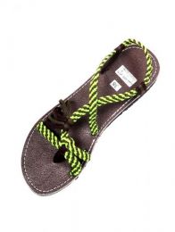 Detalle no seleccionable para compra Sandalias y Zuecos - sandalia hippie tiras algodón ZSC12.