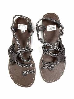  Sandalia hippie tiras algodón Gris. para comprar al por mayor o detalle  en la categoría de Sandalias y Zuecos Hippie para Hombre o Mujer | ZAS   [ZSC13] .