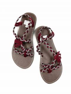 Detalle no seleccionable para compra Sandalias y Zuecos - Sandalia de cordones trenzados ZSC17.